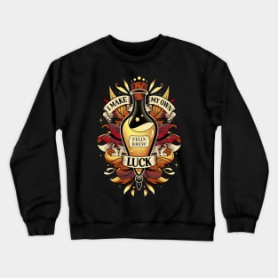 Elixir of Golden Luck - Lucky Felix Brew Crewneck Sweatshirt